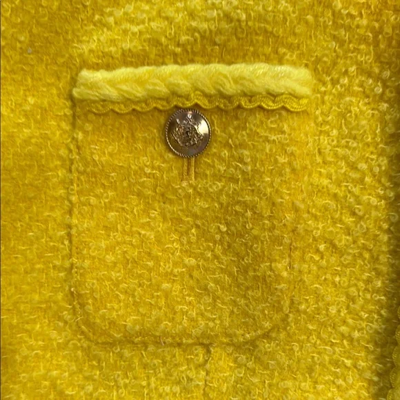 J. Crew Vibrant Yellow Women's Blazer - Picture 4 of 12